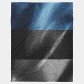 Couverture Polaire Drapeau de soie estonien (Devant)