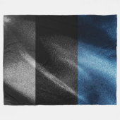 Couverture Polaire Drapeau de soie estonien (Devant (Horizontal))