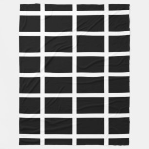 Couverture Polaire Drapeau de St Piran / Drapeau de Cornwall Blanket