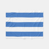 Couverture Polaire Drapeau de Tallinn, Estonie Blanche polaire (Devant (Horizontal))
