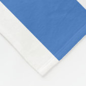 Couverture Polaire Drapeau de Tallinn, Estonie Blanche polaire (Coin)