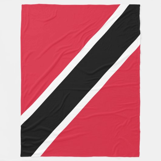 Couverture Polaire Drapeau de Trinité-et-Tobago (Devant)