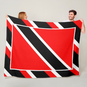 Couverture Polaire Drapeau de Trinité-et-Tobago