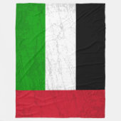 Couverture Polaire Drapeau des Emirats Arabes Unis - Une Tapisserie (Devant)