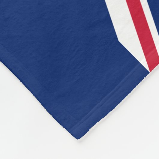 Couverture Polaire Drapeau des îles Falkland (Coin)