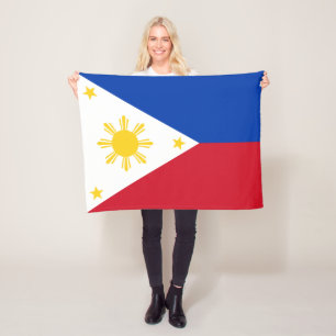 Couverture Polaire Drapeau des Philippines