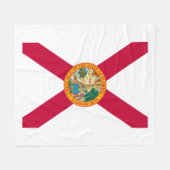 Couverture Polaire Drapeau d'État de Floride (Devant (Horizontal))