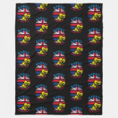 COUVERTURE POLAIRE DRAPEAU D'ÉTAT DE HAWAII ALOHA (Devant)