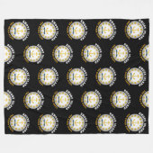 COUVERTURE POLAIRE DRAPEAU D'ÉTAT DE L'OCÉAN DE L'ÎLE RHODE (Devant (Horizontal))