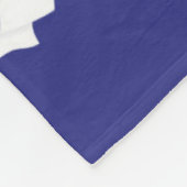 Couverture Polaire Drapeau d'État de Louisiane, États-Unis (Coin)