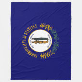Couverture Polaire Drapeau d'État du Kentucky (Devant)