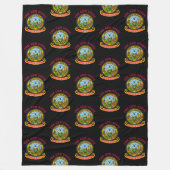 COUVERTURE POLAIRE DRAPEAU D'ÉTAT IDAHO CROSSROADS (Devant)