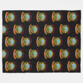 COUVERTURE POLAIRE DRAPEAU D'ÉTAT IDAHO CROSSROADS (Devant (Horizontal))