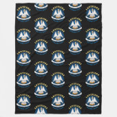 COUVERTURE POLAIRE DRAPEAU D'ÉTAT LOUISIANA PELICAN (Devant)