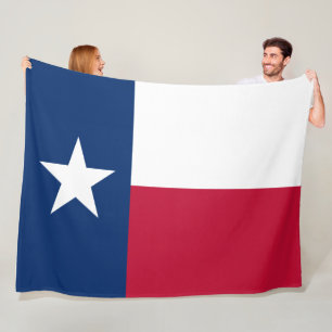 Couverture Polaire Drapeau d'État texan (Texas)
