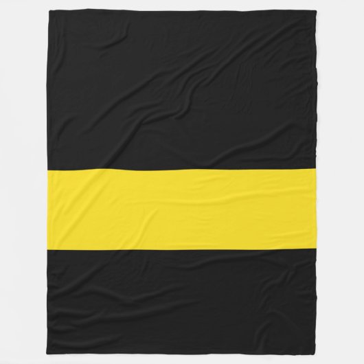 Couverture Polaire Drapeau du Bade-Wurtemberg Blanket en polaire (Devant)