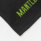 Couverture Polaire Drapeau du guerrier de Lymphome Mantle Cell (Coin)