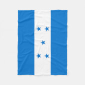 Couverture Polaire Drapeau du Honduras (Devant)