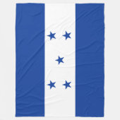 Couverture Polaire Drapeau du Honduras (Devant)