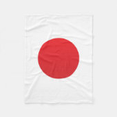 Couverture Polaire Drapeau du Japon (Devant)