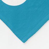 Couverture Polaire Drapeau du Karakalpakstan (Coin)