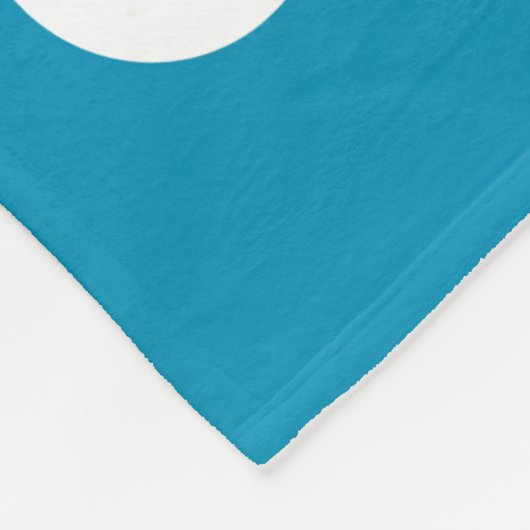 Couverture Polaire Drapeau du Karakalpakstan (Coin)