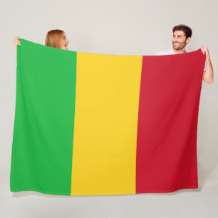 Couverture Polaire Drapeau du Mali