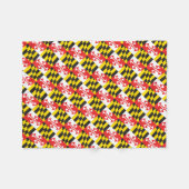 Couverture Polaire Drapeau du Maryland (Devant (Horizontal))