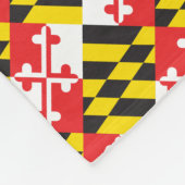 Couverture Polaire Drapeau du Maryland (Coin)