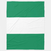 Couverture Polaire Drapeau du Nigeria (Devant)