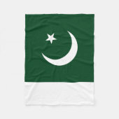 Couverture Polaire Drapeau du Pakistan (Devant)