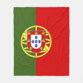 Couverture Polaire Drapeau du Portugal (Devant)