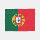 Couverture Polaire Drapeau du Portugal (Devant (Horizontal))