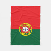 Couverture Polaire Drapeau du Portugal (Devant)