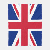 Couverture Polaire Drapeau du Royaume-Uni (Devant)