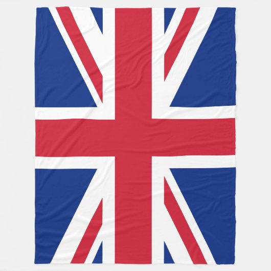 Couverture Polaire Drapeau du Royaume-Uni (Devant)