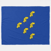 Couverture Polaire Drapeau du Sussex (Devant (Horizontal))