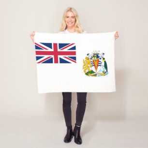Couverture Polaire Drapeau du Territoire antarctique britannique