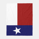 Couverture Polaire Drapeau du Texas Patriotique Incroyable (Devant)