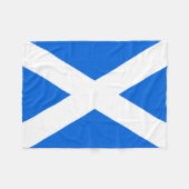Couverture Polaire Drapeau écossais (Devant (Horizontal))