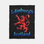 Couverture Polaire Drapeau écossais Rampant (Devant)