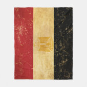 Couverture Polaire Drapeau égyptien Vintage (Devant)