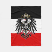 Couverture Polaire Drapeau Empire allemand (Devant)