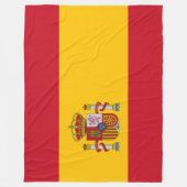 Couverture Polaire Drapeau Espagne - Bandera de Espana (Devant)