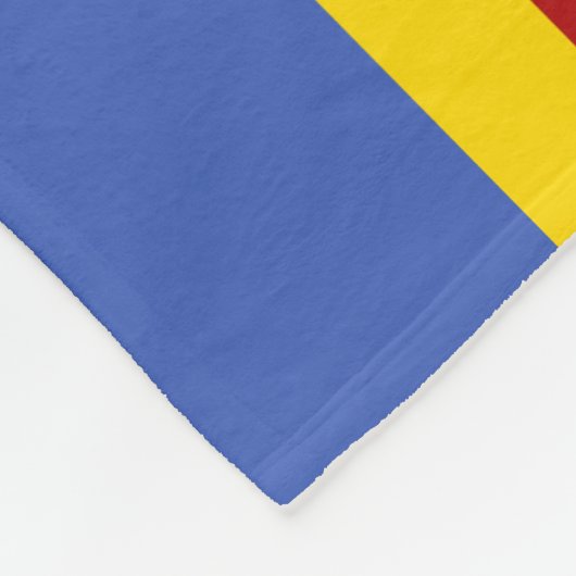 Couverture Polaire Drapeau Eswatini (Coin)