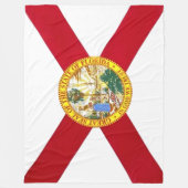 COUVERTURE POLAIRE DRAPEAU FLORIDA (Devant)