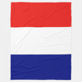 COUVERTURE POLAIRE DRAPEAU FRANÇAIS (Devant)