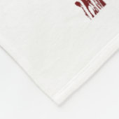 Couverture Polaire Drapeau Hockey - Hockey T-11 (Coin)