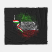 Couverture Polaire Drapeau italien (Devant (Horizontal))