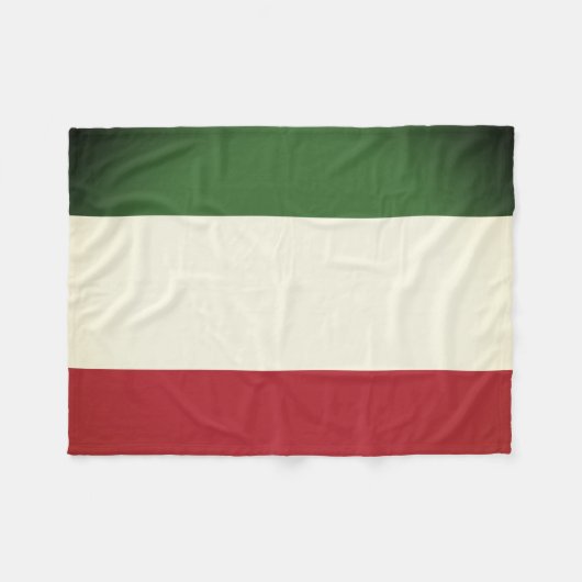 Couverture Polaire Drapeau italien (Devant (Horizontal))
